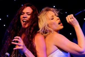 Joss Stone and Natasha Bedingfield at the 2011 event 