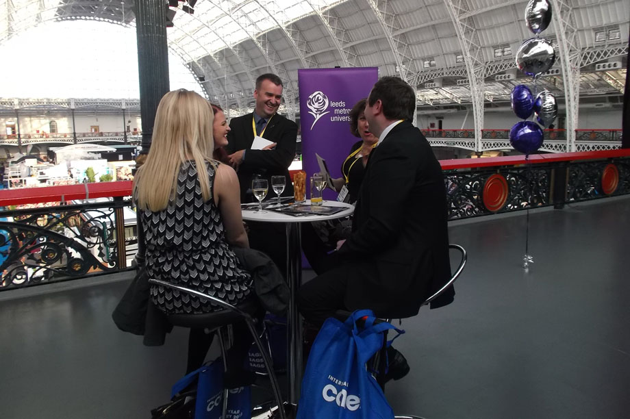 The university also attended Confex at Olympia, London, this year