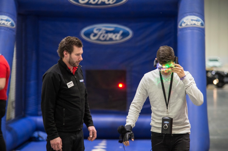 Ford used experiential techniques to encourage road safety