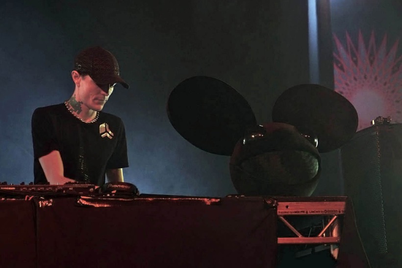 Deadmau5: at Glastonbury (picture credit: Haydn Curtis)