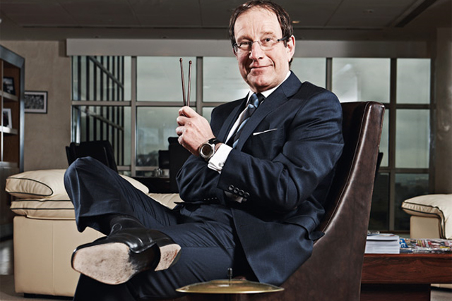 Richard Desmond: addressed the television industry at Cambridge University