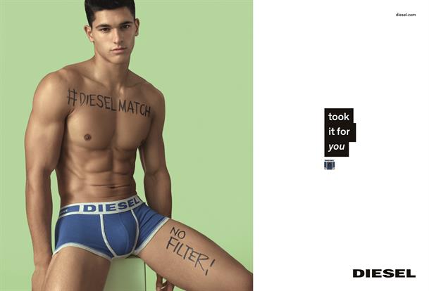 Diesel: its emoji campaign targeted Pornhub and Grindr