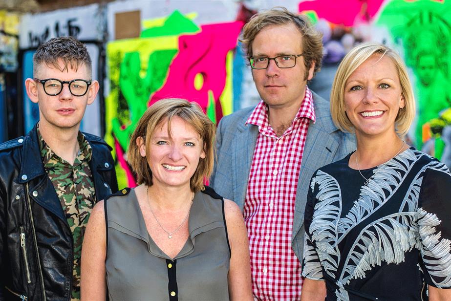 Kitcatt Nohr: Ben Golik, Sue MacLure, Ed Beard and Hattie Whiting