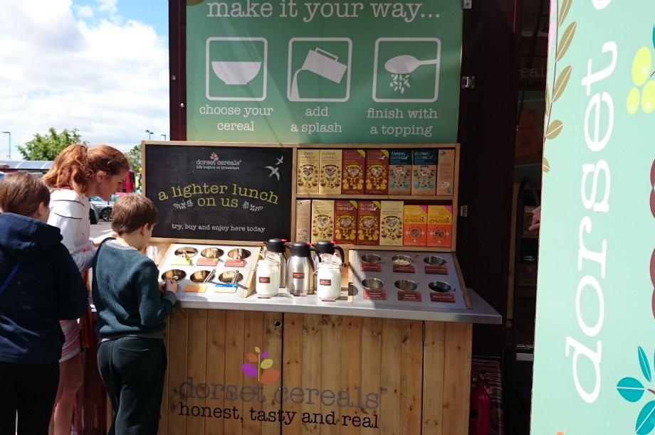 Dorset Cereals' summer pop-up will tour the UK throughout the summer