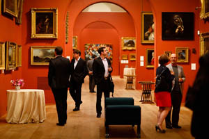 Guests enjoyed Dulwich Picture Gallery's art collections last night
