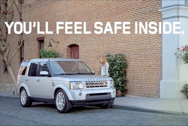 Land Rover ad: humour based on fundamental truths