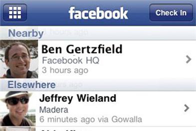 Facebook Places garnered the highest level of awareness among 11-18 year olds