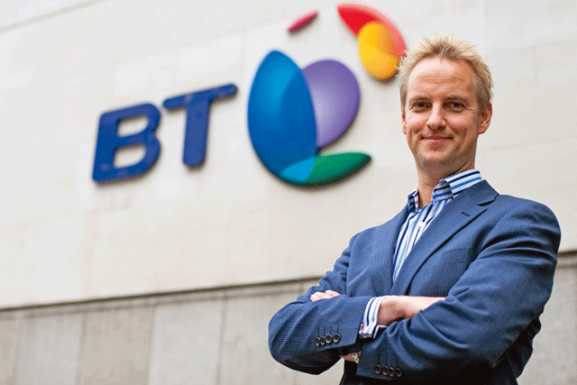 David James, marketing director for consumer at BT Retail