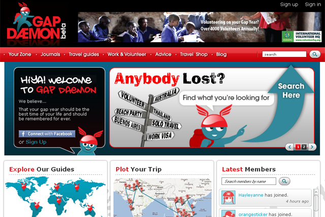 Gap Daemon forms partnership with STA Travel
