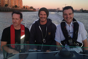 Livett's played a key role in the boat stunt