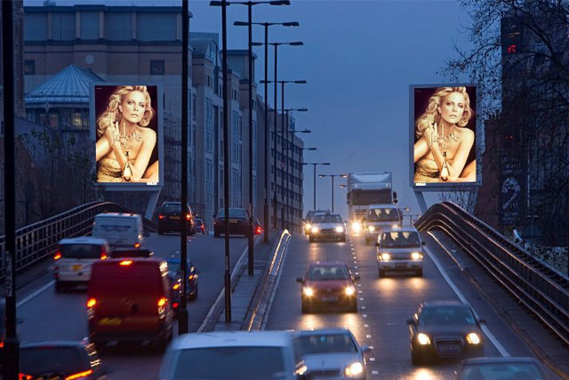Hammersmith flyover: Ocean Outdoor's Two Towers West site