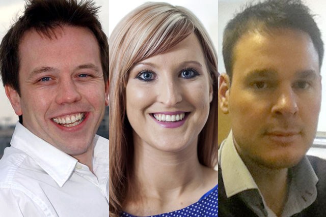 Simon Blackburn, Stacey Pratt and Anthony Mann