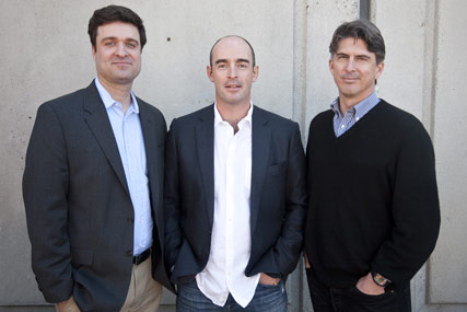 Shapiro, Wall and Pepper (l-r): promoting Unilever in EMEA