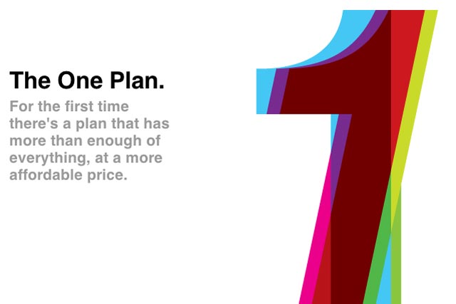 The One Plan: Three removes download cap from its payment plans 