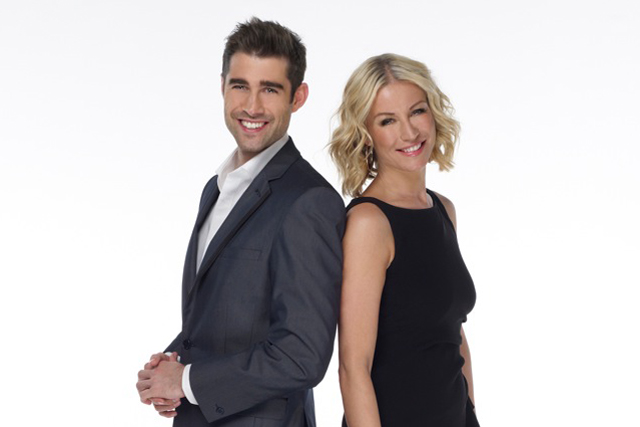 Matt Johnson and Denise Van Outen line up for OK! TV