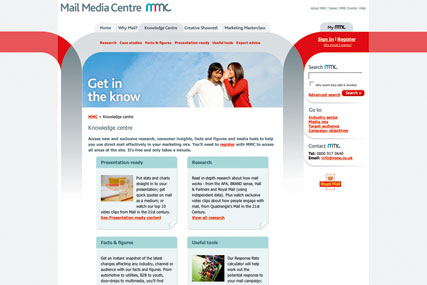 Royal Mail: launching online advice centre for advertisers and media agencies