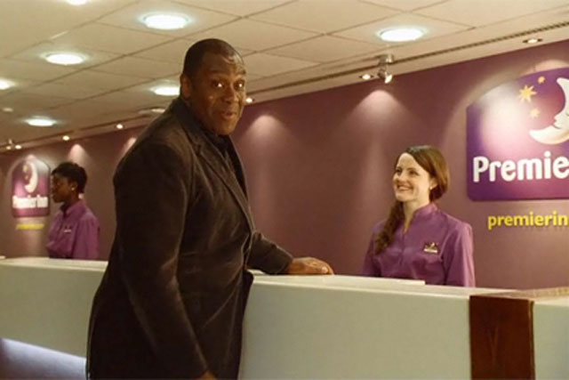 Still from Premier Inn ad