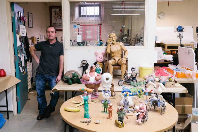 Inside Aardman studios