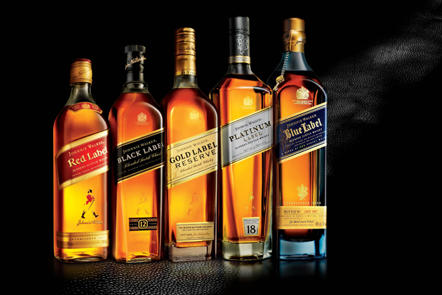 Johnnie Walker: second highest share of voice