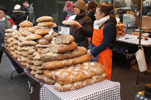 Bread sellers at Borough Market