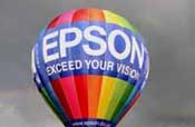 The Epson hot air ballon will be appearing at events around the UK