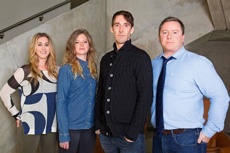 Robinson, Duncan, Van De Ven and O'Byrne (l-r): will oversee MEC's creative output
