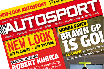 Autosport: major redesign for Haymarket title