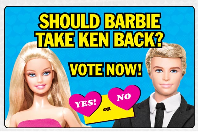 Mattel: online drive to reconcile Barbie and Ken