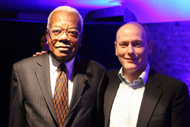 UM Wave6: Sir Trevor McDonald and the not quite yet peer of the realm Jim Hytner of Initiative