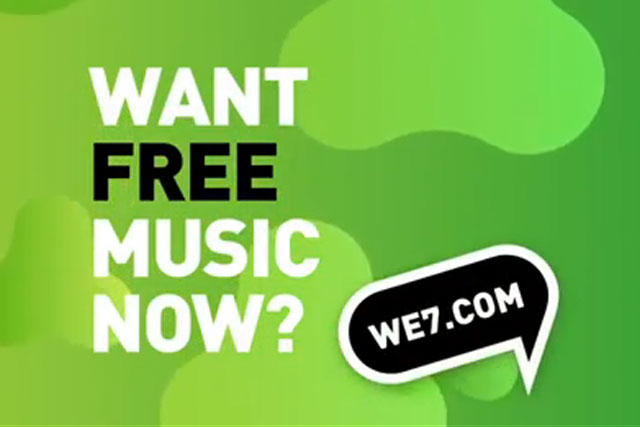 We7: readies TV ad debut