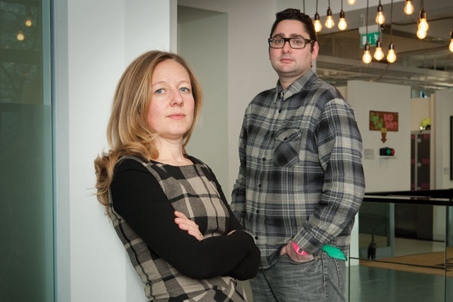 Alice Huntley (l) and David Murray