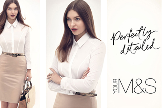 M&S: "perfectly" campaign