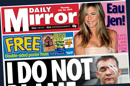 Daily Mirror: Aniston's new scent