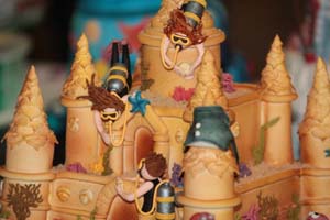 There was a seaside theme to Cake & Bake's cake competition