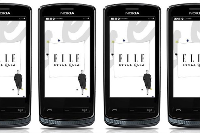 Elle: creates app to promote the Nokia 700 smartphone 