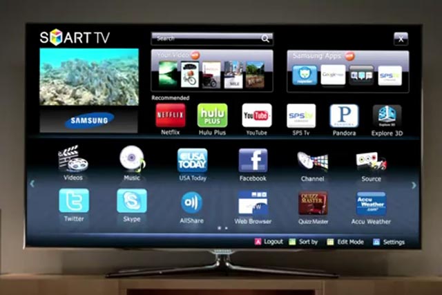 Samsung: to roll out $7m campaign for Smart TVs