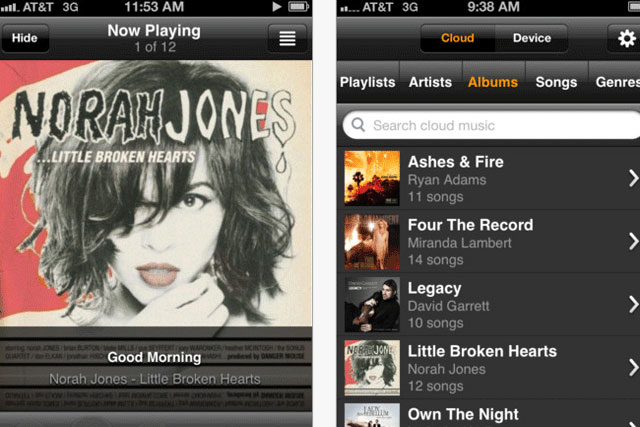 Amazon: cloud music service app