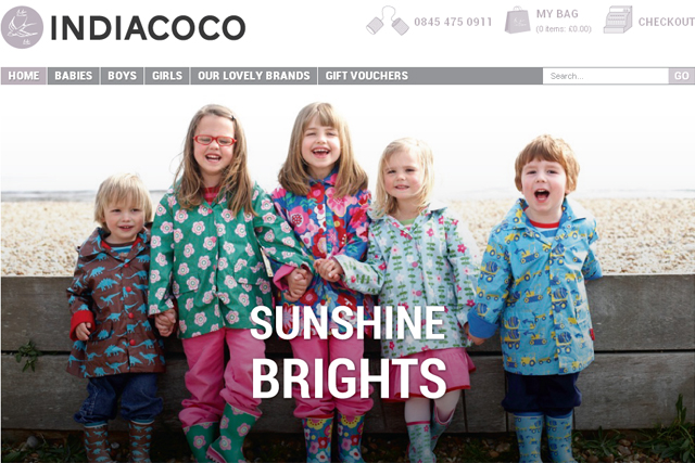 IndiaCoco: childrenswear brand launches online