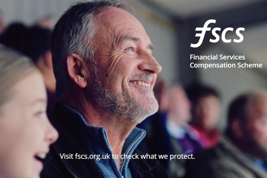 An ad still for the Financial Services Compensation Scheme