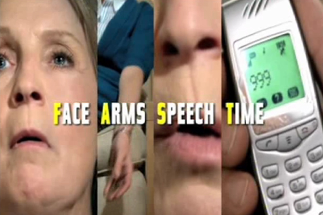 DLKW Lowe: the 'act FAST' campaign launched in 2009