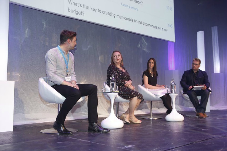 Representatives from Jack Daniel's, Hewlett-Packard and Sony discuss their recent experiential activity at Event360 (Julian Dodd)