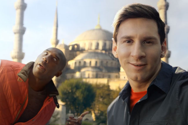 Turkish Airlines: latest ad stars Kobe Bryant Lionel Messi