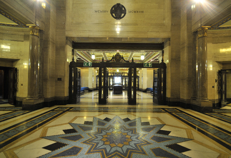 Deco: Freemasons' Hall is hosting the 2015 Brand Republic Digital Awards