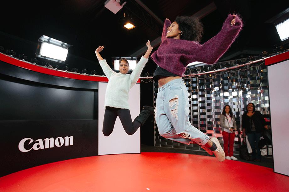#Event18: GMR Marketing's Canon experience at London Fashion Week last year