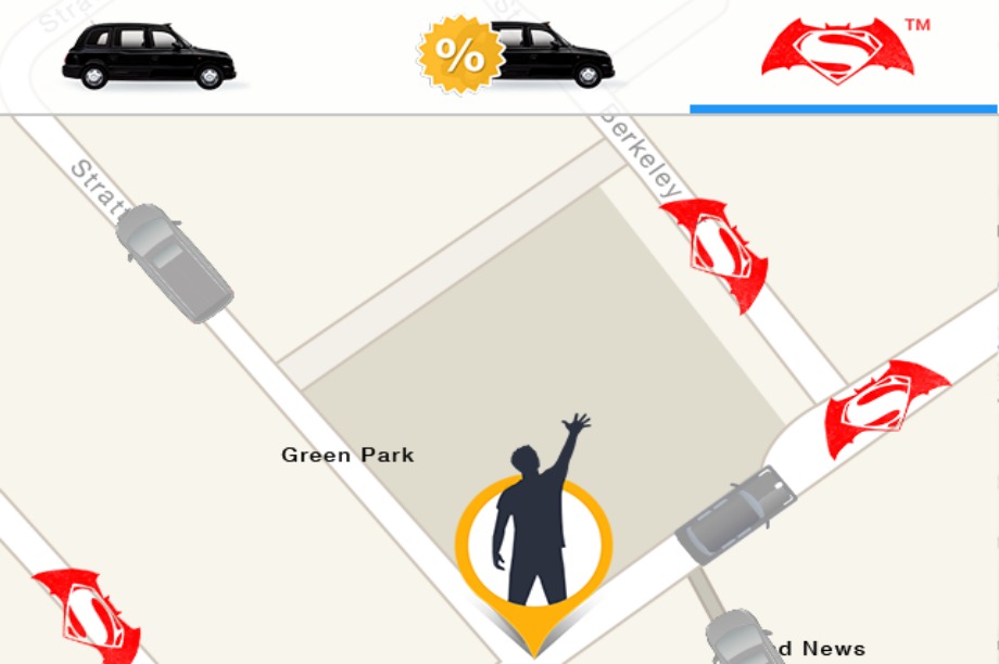The Gett app will display the B v S icon until 17 March 