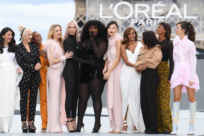 L'Oreal: Helen Mirren posed for the brand (Getty Images)