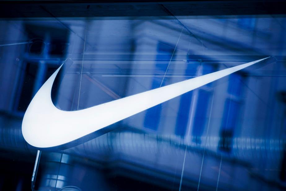 The Nike tick logo