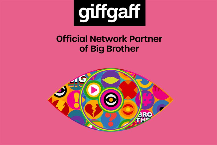 Giffgaff becomes official network partner of Big Brother