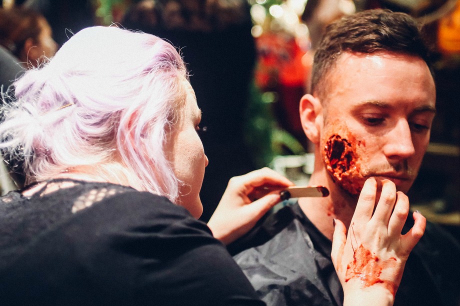 Giffgaff host Halloween Salon in central London