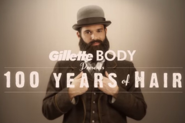 Gillette '100 years of hair' by Grey London